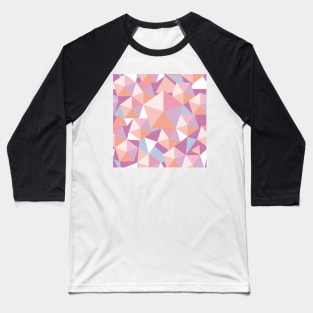 polychrome pentagon flow in pink, violet and light blue Baseball T-Shirt